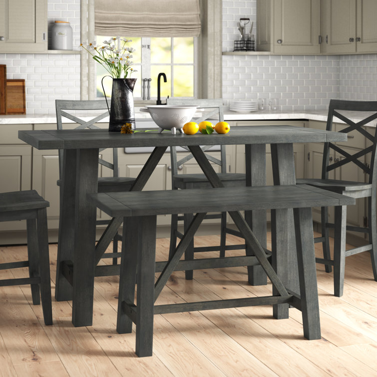 Farmhouse style dining table and chairs hot sale